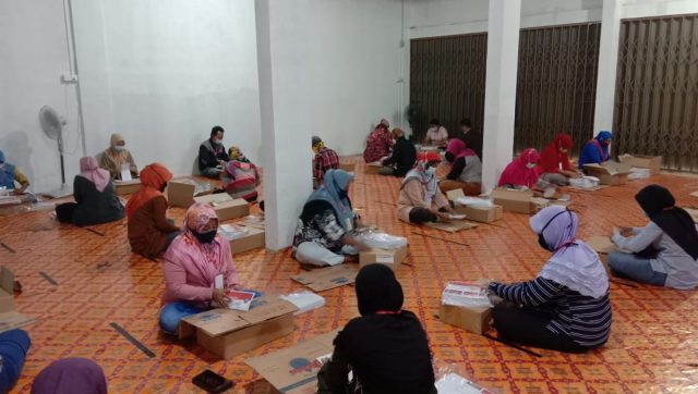 pelipatan kertas suara