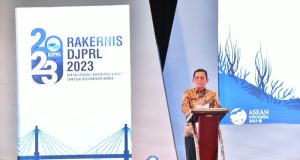 Gubernur Kepri Buka Rakernis Direktorat Jendral Pengelolaan Ruang Laut Bersama Menteri Kelautan dan Perikanan RI