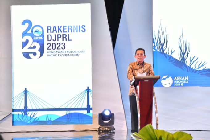 Gubernur Kepri Buka Rakernis Direktorat Jendral Pengelolaan Ruang Laut Bersama Menteri Kelautan dan Perikanan RI
