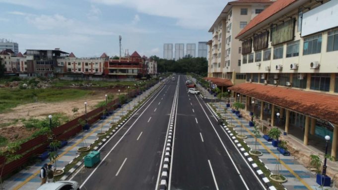 Instagramable, Pedestrian di Batam Center Terlihat Menarik
