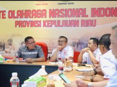Komisi V DPRD Provinsi Riau Lakukan Kunjungan Silaturahmi dan Obsevasi ke KONI Kepri
