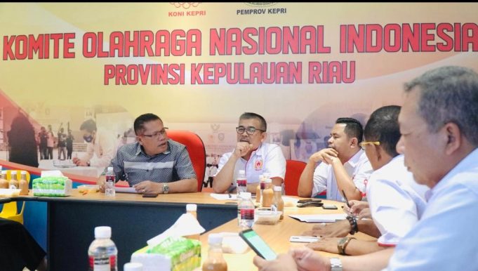 Komisi V DPRD Provinsi Riau Lakukan Kunjungan Silaturahmi dan Obsevasi ke KONI Kepri