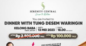 Dapatkan Rahasia dan Trik Sukses Berinvestasi di Properti Bersama Tung Desem Waringin