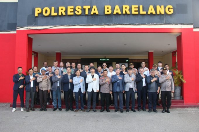 Polresta Barelang Terima Kunjungan dari Polisi Korea Selatan Korean National Police Agency