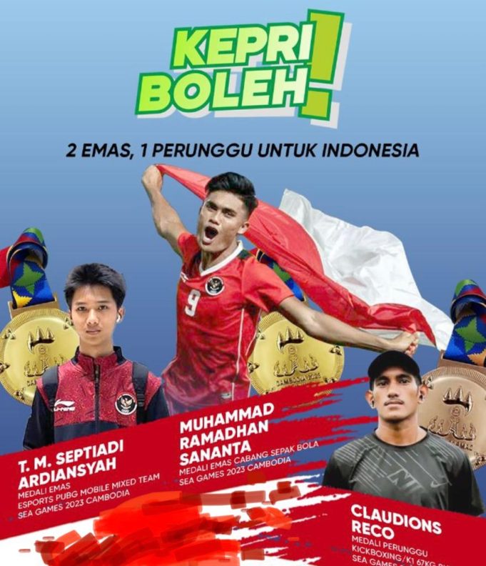 SEA Games Kamboja, Lima Atlet Kepri Sumbang Medali untuk Kontingen Indonesia