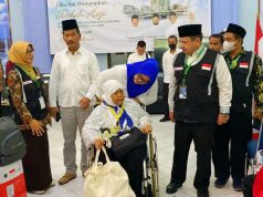 373 Jemaah Haji Kloter 3 Embarkasi Batam Bertolak ke Madinah, 1 Tunda Karena Sakit