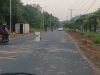 Marka Peringatan di Jalan S Parman Berwujud Tong Makan Korban