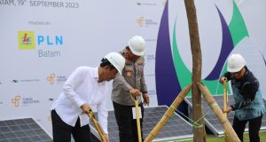 Kepala BP Batam Ground Breaking Kawasan Industri Hijau di Kabil