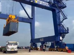 Sejak Pengoperasian STS Crane, Kegiatan Bongkar Muat Semakin Efektif