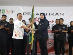 Gustian Riau Diamanati sebagai Ketua Pengurus Persatuan Bowling Indonesia Kepri