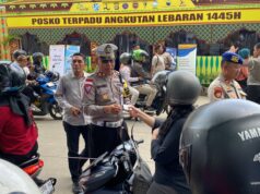 Ratusan Pemudik Tinggalkan Bintan dengan Tiket Balik Gratis dari Kapolres