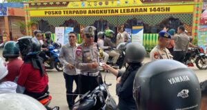 Ratusan Pemudik Tinggalkan Bintan dengan Tiket Balik Gratis dari Kapolres