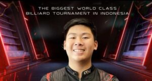 Turnamen Biliar Open Junior Internasional U-17 Dimenangi Pebiliar Kepri Albert Januarta