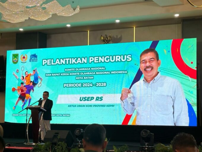 KOLASE Pelantikan Rani Rafitriyani sebagai Ketua KONI Kota Batam oleh Ketua KONI Kepri Usep RS