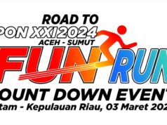 5 Hari Lagi, Ayo Ikuti Fun Run Count Down PON Aceh Sumut dan Rebut Puluhan Dorprizenya
