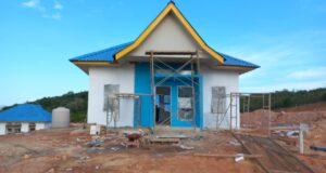 Update Pengerjaan 4 Rumah Contoh di Tanjung Banon