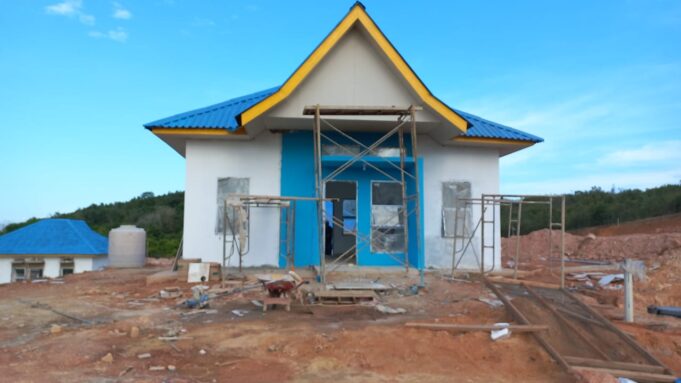 Update Pengerjaan 4 Rumah Contoh di Tanjung Banon