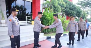 Personil Polda Kepri Berhalal Bihalal Bersama Kapolda