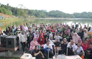 Taman Kolam Jadi Spot Favorit Baru Senam Pound Fit dan Zumba