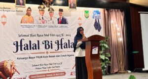 Badan Kesbangpol Kota Batam Gelar Halal Bihalal dengan FKUB