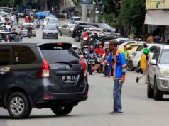 Ribet Bayar Parkir, Warga Batam Bisa Gunakan Stiker Berlangganan