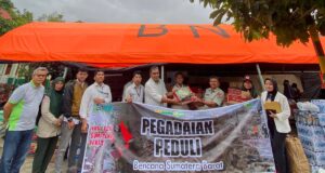 Pegadaian Salurkan Bantuan Untuk Korban Banjir Bandang
