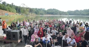 BP Batam Gelar Senam Pound Fit di Taman Kolam Sekupang Ramaikan Hari Kartini