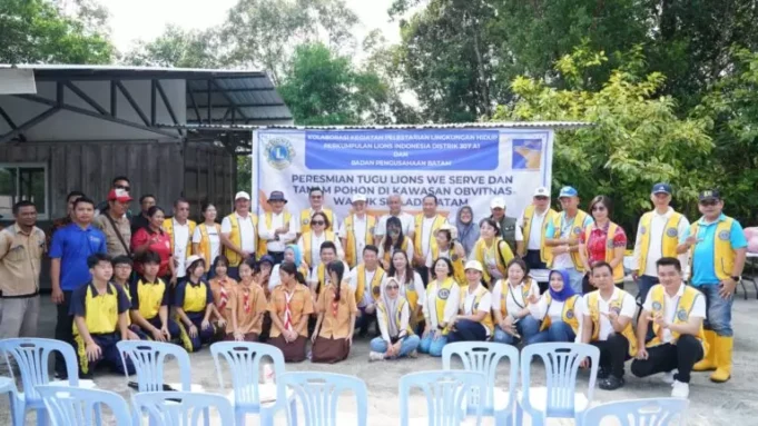Lions Club Indonesia Lestarikan DTA Waduk Sei Ladi Kolaborasi dengan BP Batam