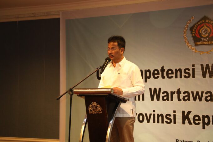 Kepala BP Batam Buka UKW ke-16 PWI Kepri