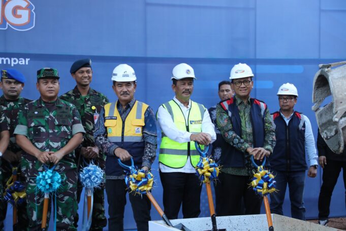 Groundbreaking Container Yard Jadi Titik Balik Pengembangan Pelabuhan Batu Ampar