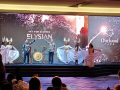 Grand Launching Cluster Elysian, Orchard Park Batam Diisi Performance Penyanyi Dellon
