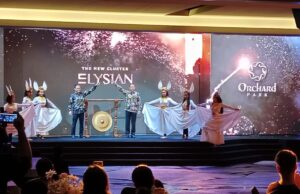 Grand Launching Cluster Elysian, Orchard Park Batam Diisi Performance Penyanyi Dellon