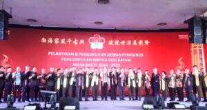 Goh Cheng Liang Resmi Dikukuhkan sebagai Ketua Perkumpulan Marga Goh Batam, Ali Husin: Terbaik Se Indonesia