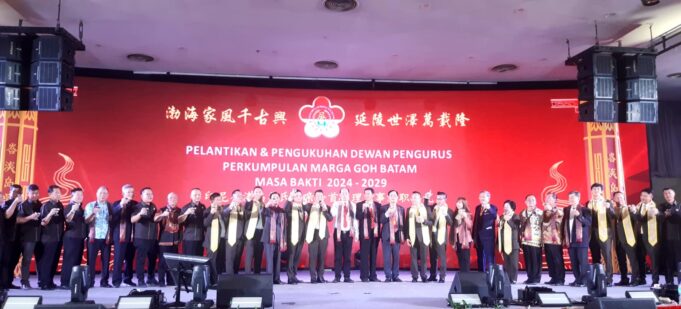 Goh Cheng Liang Resmi Dikukuhkan sebagai Ketua Perkumpulan Marga Goh Batam, Ali Husin: Terbaik Se Indonesia