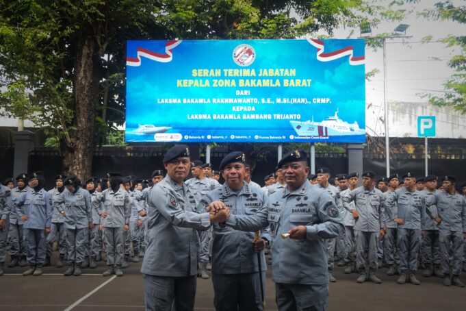 Bakamla RI Resmi Ganti Kepala Zona Bakamla Barat