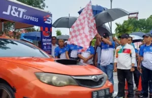 Pembukaan Kapolda Cup Drag Bike dan Drag Race 2024 Dihadiri Ketua KONI Kepri Usep RS