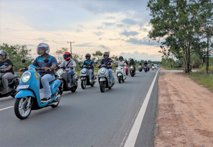 PT Capella Dinamik Nusantara Gelar NYORIDE Bersama Honda Scoopy
