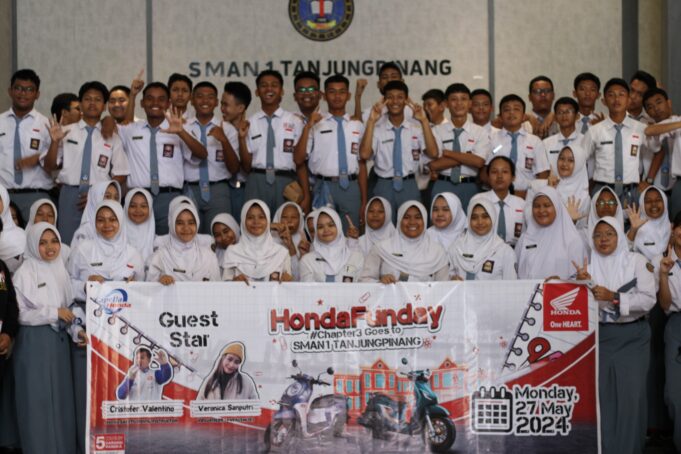 Honda Funday Chapter 3: Edukasi dan Hiburan Bersama pelajar SMAN 1 Tanjungpinang