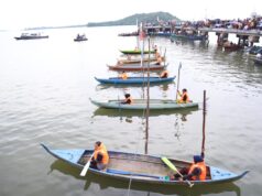 Kejuaraan Dayung Sampan dan Ketinting Dibuka Kapolda Kepri