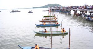 Kejuaraan Dayung Sampan dan Ketinting Dibuka Kapolda Kepri