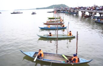 Kejuaraan Dayung Sampan dan Ketinting Dibuka Kapolda Kepri