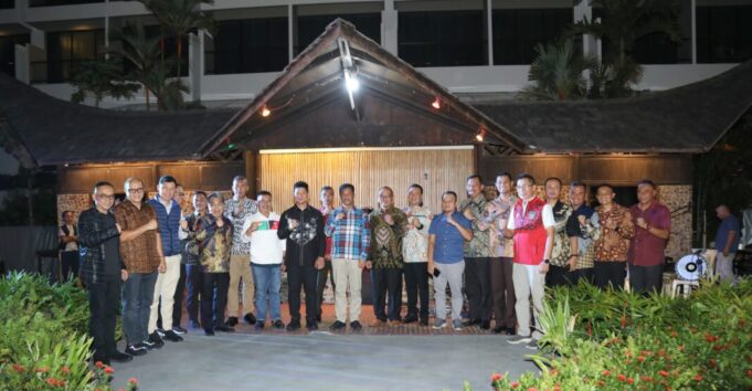 Ratusan Peserta Kejurnas Road Race & Mountain Bike 2024, Nikmati Santapan Welcome Dinner
