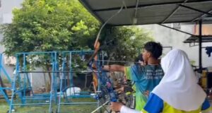 Monev Atlet Lolos PON Cabor Panahan, Ketua KONI Kepri: Berlatihlah Secara Tekun