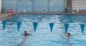 KONI Kepri Lakukan Monitoring dan Evaluasi ke Atlet Lolos PON Cabor Renang Artistik