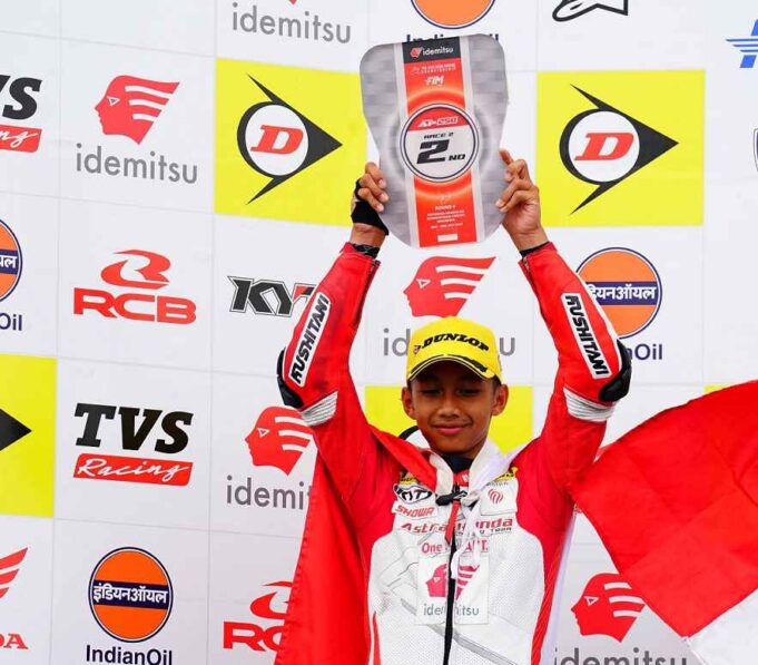Tunggangi CBR, Astra Honda Borong Podium di ARRC Mandalika