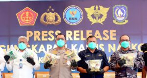 Penyelundupan 106 Kilogram Shabu di Batam Digagalkan