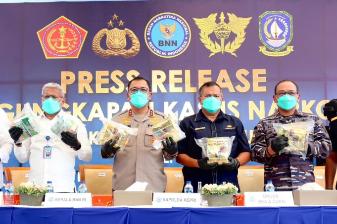 Penyelundupan 106 Kilogram Shabu di Batam Digagalkan