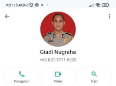 Waspada, Ada Nomor Handphone Penipu Mengaku Kasat Reskrim Polresta Barelang