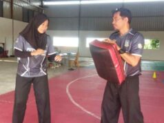 Dua Pesilat Kepri Lolos PON Flaura dan Dheo Ikuti Kejuaraan Indonesia Open