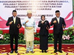 Gubernur Kepri Lantik Pjs Walikota Batam serta Pjs Bupati Lingga dan Natuna